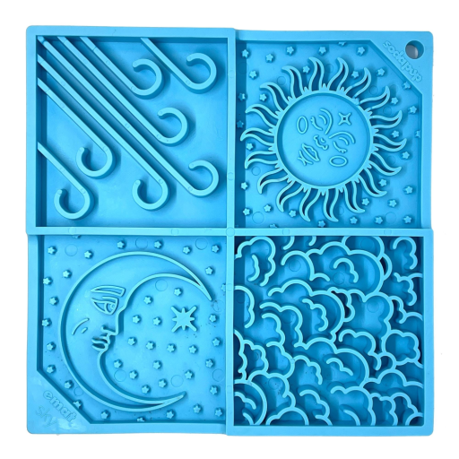 SodaPup Sky eMat – Durable Lick Mat Enrichment Feeder